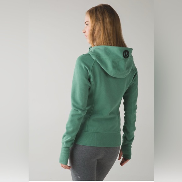 Lululemon Scuba Hoodie - size 4 - vintage green - Picture 2 of 5